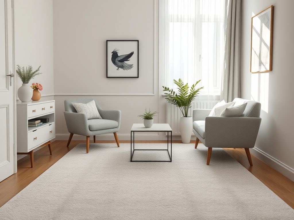 Wzory dywanów w małych wnętrzach: jak wybrać, by optycznie powiększyć przestrzeń i uniknąć błędów