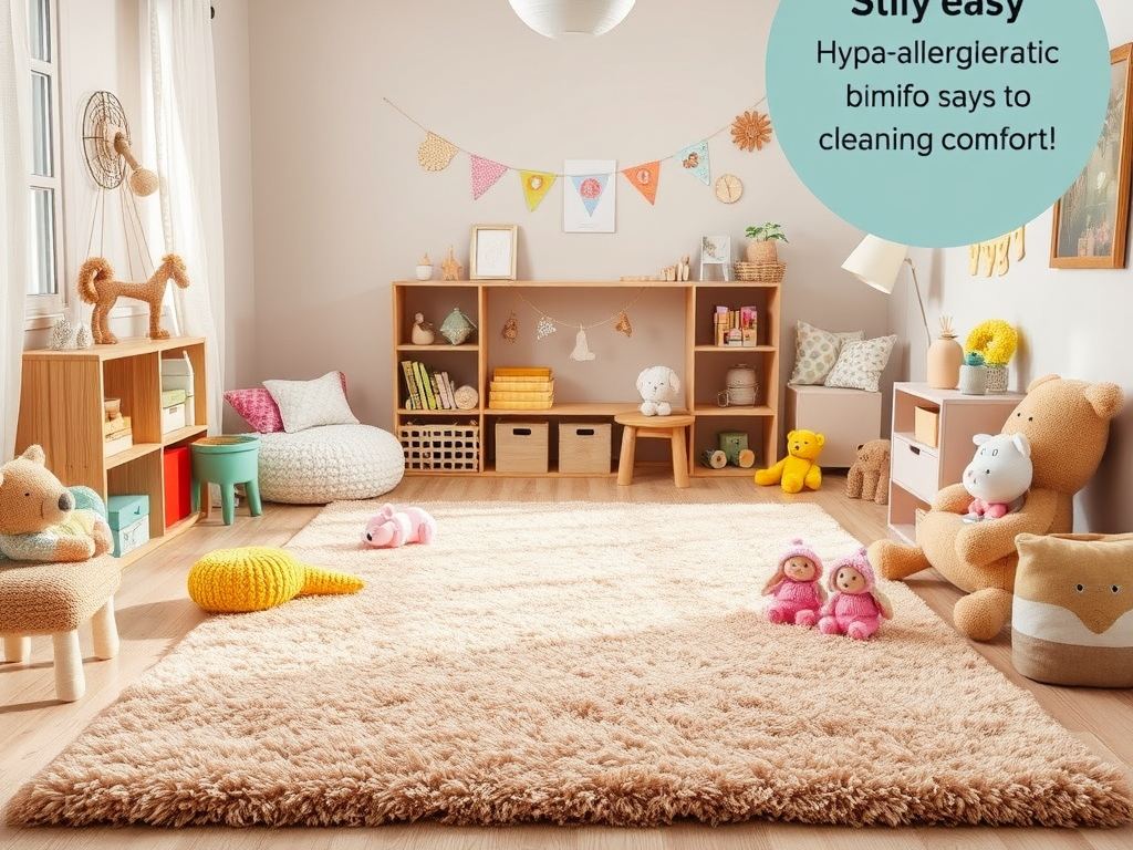 Dywan do pokoju dziecka z alergią: jak wybrać bezpieczny i łatwy w utrzymaniu model