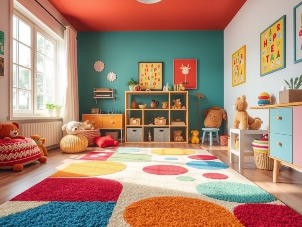 Dywan zmywalny do pokoju dziecka: praktyczne kryteria wyboru i codzienna pielęgnacja