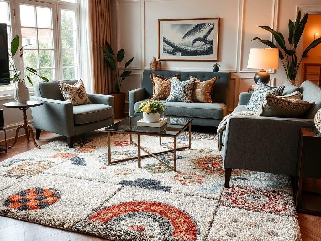 Jak wybrać dywan do salonu, by łączył styl, komfort i praktyczność aranżacji
