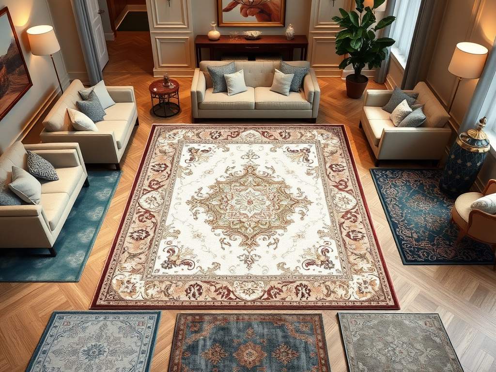 Duży dywan czy kilka małych – jak dobrać rozmiar i układ do wnętrza, by zachować harmonię i funkcjonalność?