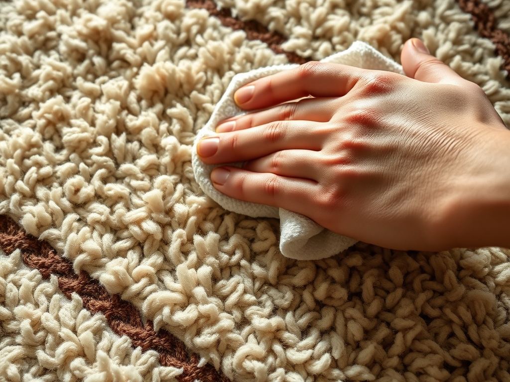 Jak czyścić dywan wełniany, by zachować jego właściwości i uniknąć uszkodzeń krok po kroku