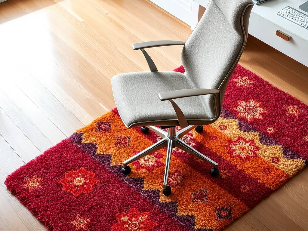 Dywan pod fotel obrotowy: jak wybrać rozmiar, materiał i zabezpieczenie podłogi bez kompromisów