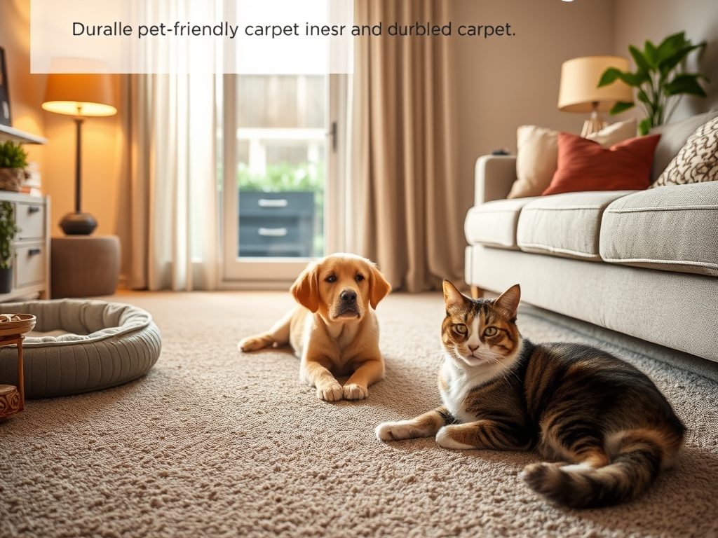 Wykładzina w domu ze zwierzętami: jak wybrać i dbać, by uniknąć uszkodzeń i alergii