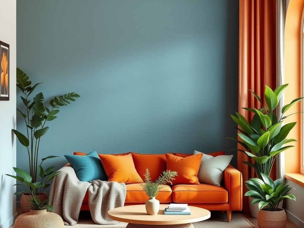 Ciepłe i zimne kolory w aranżacji wnętrz: jak tworzyć harmonię i optyczną równowagę przestrzeni