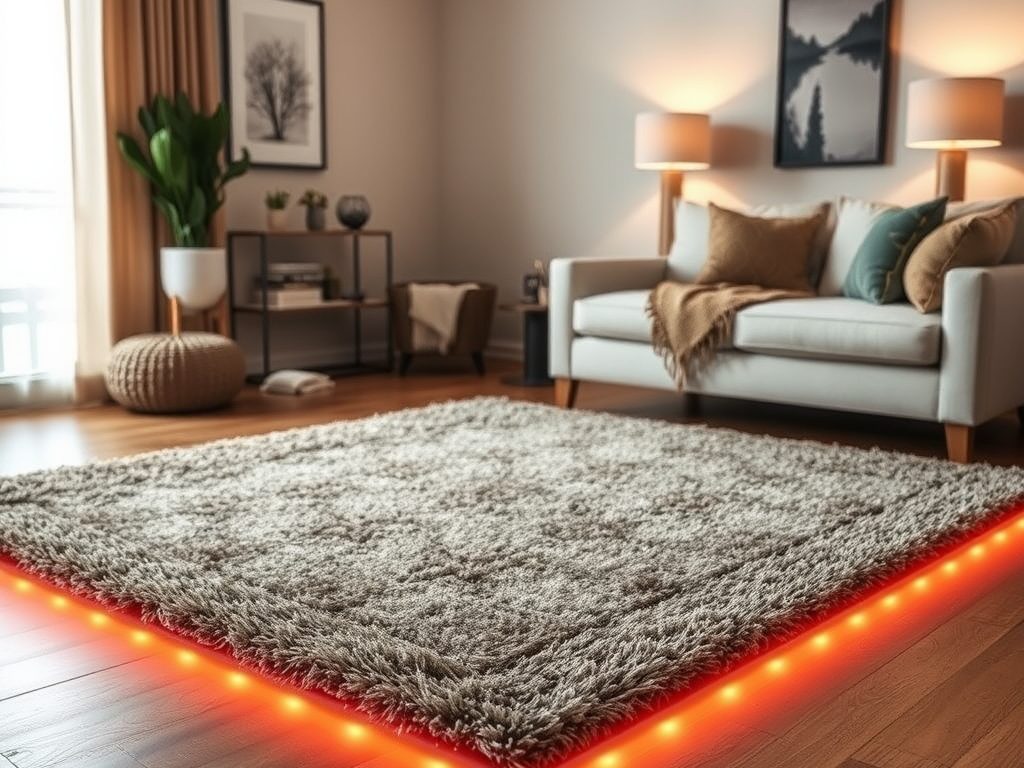Dywan do salonu z ogrzewaniem podłogowym: jak wybrać, by nie tracić ciepła i uniknąć błędów