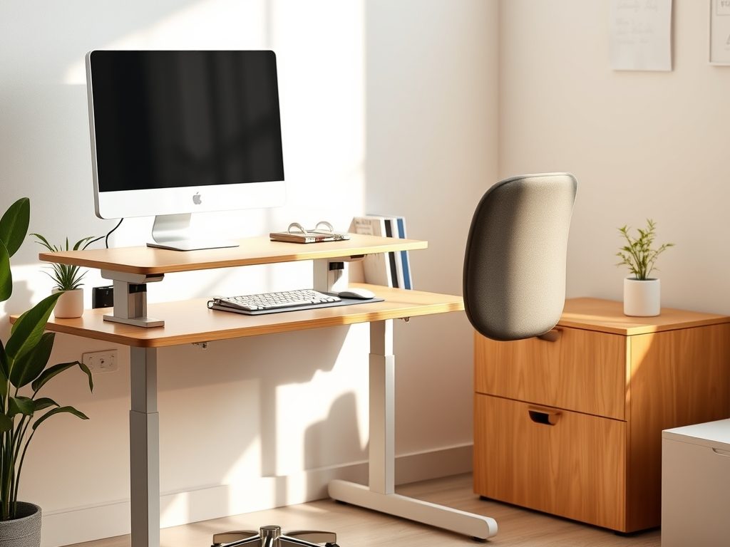 Wysokość biurka i monitora w ergonomii: jak dobrać ustawienia dla zdrowia i komfortu pracy