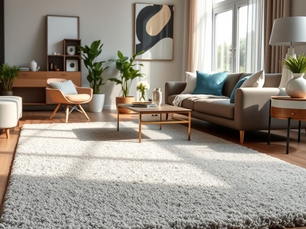 Dywan do salonu nowoczesnego: jak wybrać styl, rozmiar i materiał bez błędów?