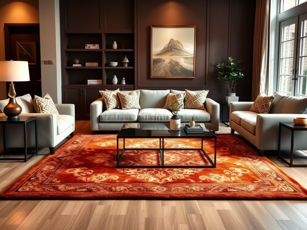 Dywan a proporcje pokoju: jak dobrać rozmiar i układ, by stworzyć harmonijną przestrzeń