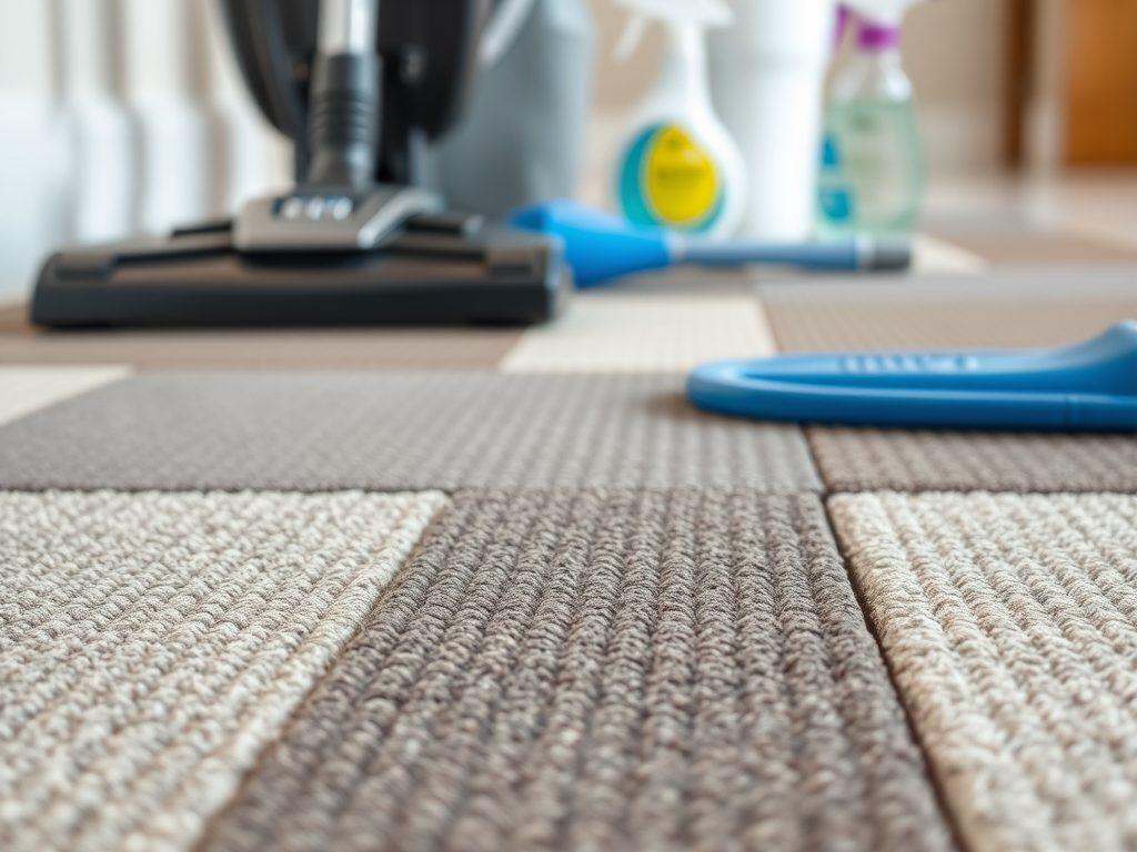 Płytki dywanowe a czyszczenie: skuteczne metody i najczęstsze błędy w pielęgnacji codziennej