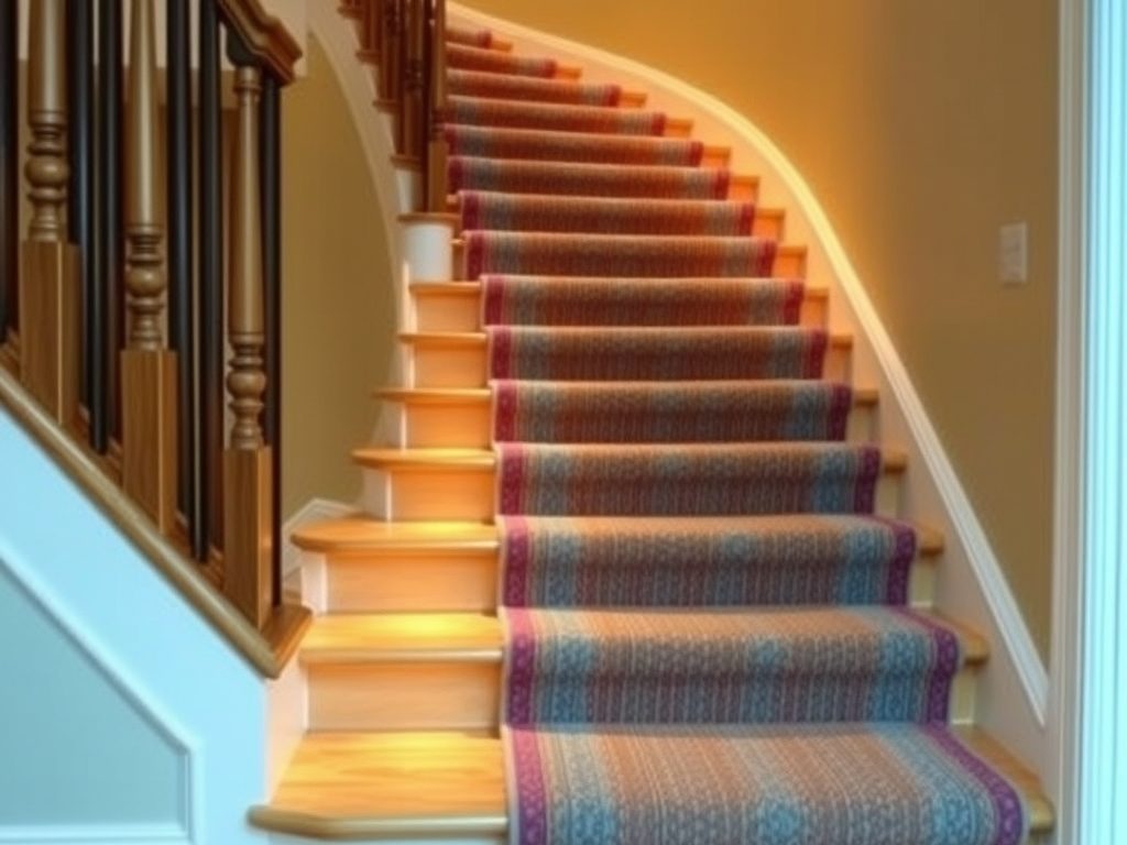 Dywan na schody — jak wybrać i zamontować dla bezpieczeństwa, komfortu i trwałości