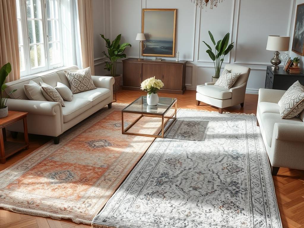 Błędy przy wyborze dywanu do salonu: jak uniknąć nietrafionych rozmiarów, materiałów i układu względem mebli