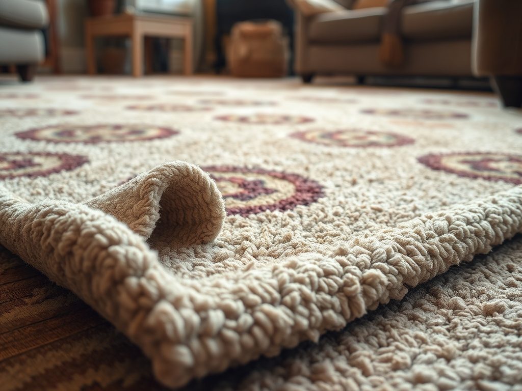 Dywan zwija się na rogach: przyczyny problemu i skuteczne metody prostowania w domu